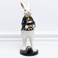 Pastoral Palace Rabbit Family Decoration
