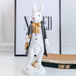 Pastoral Palace Rabbit Family Decoration