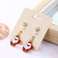 New Trendy Statement Christmas Earrings